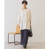 【接触冷感・2WAY】バックタックチュニック | AMERICAN HOLIC | 詳細画像5 