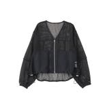 メッシュ異素材ブルゾン | AMERICAN HOLIC | 詳細画像24 