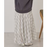 【選べる丈】チェックシアープリーツスカート | AMERICAN HOLIC | 詳細画像22 