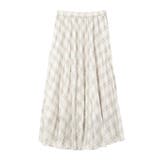 【選べる丈】チェックシアープリーツスカート | AMERICAN HOLIC | 詳細画像45 