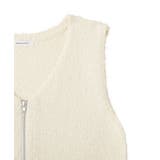 ダブルZIPシャギーニットベスト | AMERICAN HOLIC | 詳細画像25 