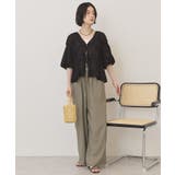 【接触冷感】フロントリボンブラウス | AMERICAN HOLIC | 詳細画像12 