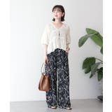 【接触冷感】フロントリボンブラウス | AMERICAN HOLIC | 詳細画像5 