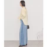 スタンドフリルストライプスキッパーブラウス | AMERICAN HOLIC | 詳細画像8 