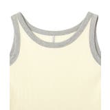 【抗菌防臭】バイカラーテレコタンクトップ | AMERICAN HOLIC | 詳細画像18 