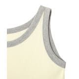 【抗菌防臭】バイカラーテレコタンクトップ | AMERICAN HOLIC | 詳細画像19 