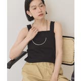 ブラック | 【抗菌防臭】スクエアベアタンクトップ | AMERICAN HOLIC