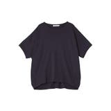 【接触冷感+UVカット】半袖コクーンカットプルオーバー | AMERICAN HOLIC | 詳細画像60