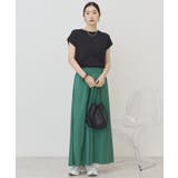 【接触冷感・UVカット】フレンチスリーブニットプルオーバー | AMERICAN HOLIC | 詳細画像4 