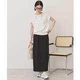 【接触冷感・UVカット】フレンチスリーブニットプルオーバー | AMERICAN HOLIC | 詳細画像10 