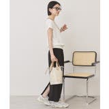 【接触冷感・UVカット】フレンチスリーブニットプルオーバー | AMERICAN HOLIC | 詳細画像11 