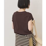 【接触冷感・UVカット】フレンチスリーブニットプルオーバー | AMERICAN HOLIC | 詳細画像23 