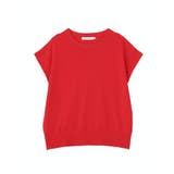 【接触冷感・UVカット】フレンチスリーブニットプルオーバー | AMERICAN HOLIC | 詳細画像36 