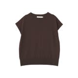 【接触冷感・UVカット】フレンチスリーブニットプルオーバー | AMERICAN HOLIC | 詳細画像37 