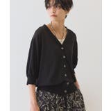 【抗菌防臭】5分袖シアーVネックニットカーディガン | AMERICAN HOLIC | 詳細画像26 