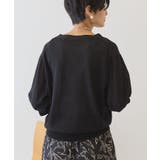 【抗菌防臭】5分袖シアーVネックニットカーディガン | AMERICAN HOLIC | 詳細画像4 