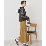 【UVカット】針抜きリブタイトスカート | AMERICAN HOLIC | 詳細画像4 