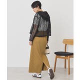 【UVカット】針抜きリブタイトスカート | AMERICAN HOLIC | 詳細画像5 