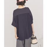 【接触冷感】異素材コクーンプルオーバー | AMERICAN HOLIC | 詳細画像18 