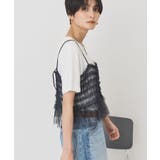 【2点セット】半袖Tシャツ＋チュールビスチェ | AMERICAN HOLIC | 詳細画像26 