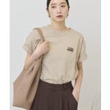 STARLY 刺繍ロゴTシャツ | AMERICAN HOLIC | 詳細画像1