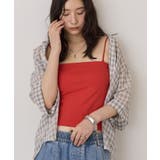 【カップ付き】バンドゥキャミソール | AMERICAN HOLIC | 詳細画像6
