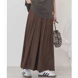 【接触冷感・UVカット】【選べる丈】ギャザースカーチョ【WEB限定カラー有り】 | AMERICAN HOLIC | 詳細画像16 