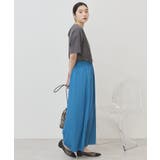 【接触冷感・UVカット】【選べる丈】ギャザースカーチョ【WEB限定カラー有り】 | AMERICAN HOLIC | 詳細画像32 