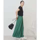 【接触冷感・UVカット】【選べる丈】ギャザースカーチョ【WEB限定カラー有り】 | AMERICAN HOLIC | 詳細画像45 