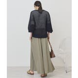 【接触冷感・UVカット】【選べる丈】ギャザースカーチョ【WEB限定カラー有り】 | AMERICAN HOLIC | 詳細画像11 