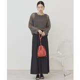 【接触冷感・UVカット】【選べる丈】ギャザースカーチョ【WEB限定カラー有り】 | AMERICAN HOLIC | 詳細画像16 