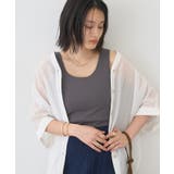 【接触冷感・UVカット】Uネックタンクトップ | AMERICAN HOLIC | 詳細画像5 