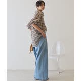 【接触冷感・イージーケア】シアーチェックシャツ | AMERICAN HOLIC | 詳細画像13 