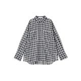 【接触冷感・イージーケア】シアーチェックシャツ | AMERICAN HOLIC | 詳細画像42 