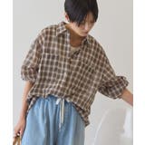 【接触冷感・イージーケア】シアーチェックシャツ | AMERICAN HOLIC | 詳細画像12 