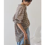【接触冷感・イージーケア】シアーチェックシャツ | AMERICAN HOLIC | 詳細画像14 