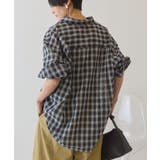 【接触冷感・イージーケア】シアーチェックシャツ | AMERICAN HOLIC | 詳細画像22 