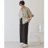 【接触冷感・イージーケア】シアーチェックシャツ | AMERICAN HOLIC | 詳細画像29 