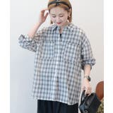 【接触冷感・イージーケア】シアーチェックシャツ | AMERICAN HOLIC | 詳細画像3 