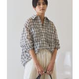【接触冷感・イージーケア】シアーチェックシャツ | AMERICAN HOLIC | 詳細画像33 