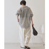 【接触冷感・イージーケア】シアーチェックシャツ | AMERICAN HOLIC | 詳細画像40 