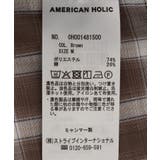 【接触冷感・イージーケア】シアーチェックシャツ | AMERICAN HOLIC | 詳細画像50 