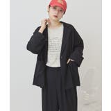 【接触冷感】ニュアンスオーバージャケット | AMERICAN HOLIC | 詳細画像3 