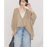 【接触冷感】Vネックポンチョシャツ | AMERICAN HOLIC | 詳細画像7 