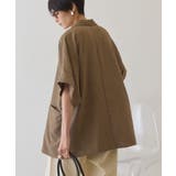 【接触冷感・イージーケア】リネンライク半袖ジャケット | AMERICAN HOLIC | 詳細画像13 