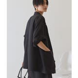 【接触冷感・イージーケア】リネンライク半袖ジャケット | AMERICAN HOLIC | 詳細画像19 