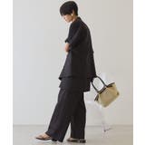 【接触冷感・イージーケア】リネンライク半袖ジャケット | AMERICAN HOLIC | 詳細画像22 