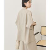 【接触冷感・イージーケア】リネンライク半袖ジャケット | AMERICAN HOLIC | 詳細画像26 