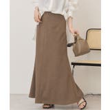 【接触冷感・イージーケア】リネンライクマーメイドスカート | AMERICAN HOLIC | 詳細画像1 