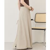 【接触冷感・イージーケア】リネンライクマーメイドスカート | AMERICAN HOLIC | 詳細画像10 